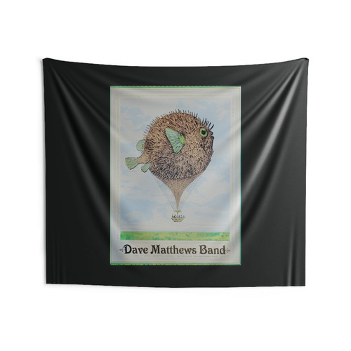 2015 Dave Matthews Band Mansfield Silkscreen Wall Tapestries