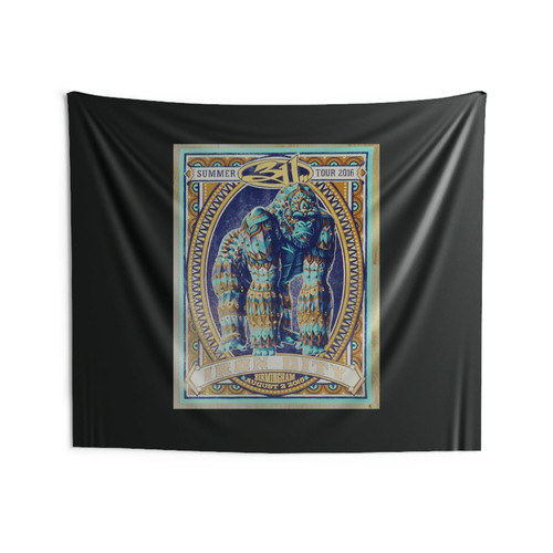 2016 311 Birmingham Silkscreen Concert Poster Wall Tapestries
