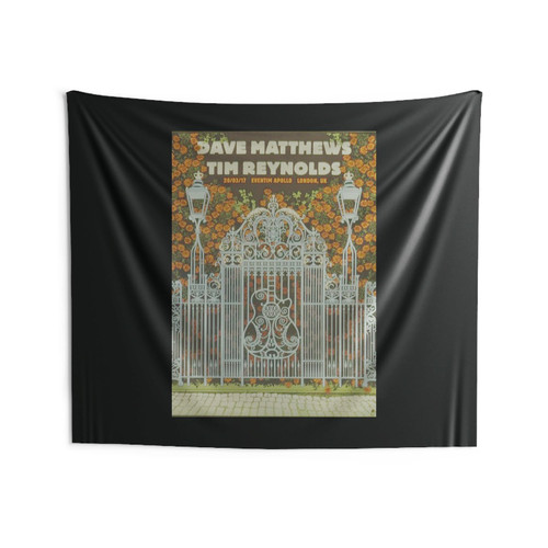 2017 Dave Matthews & Tim Reynolds London I Silkscreen Wall Tapestries