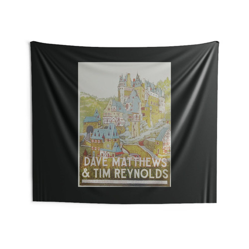 2017 Dave Matthews And Tim Reynolds Berlin Koln Silkscreen Wall Tapestries