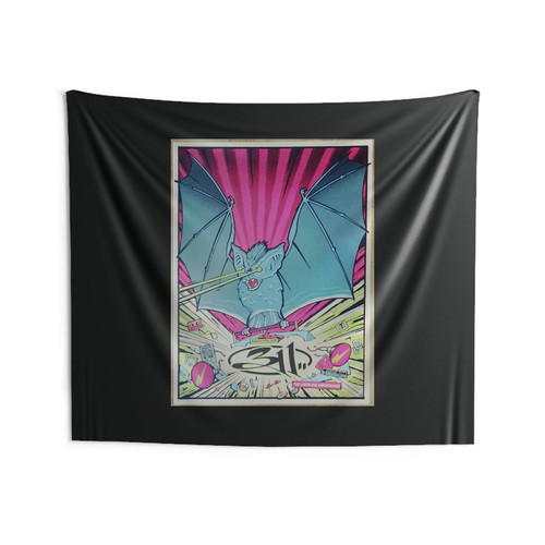 2018 311 Austin Silkscreen Concert Poster Wall Tapestries