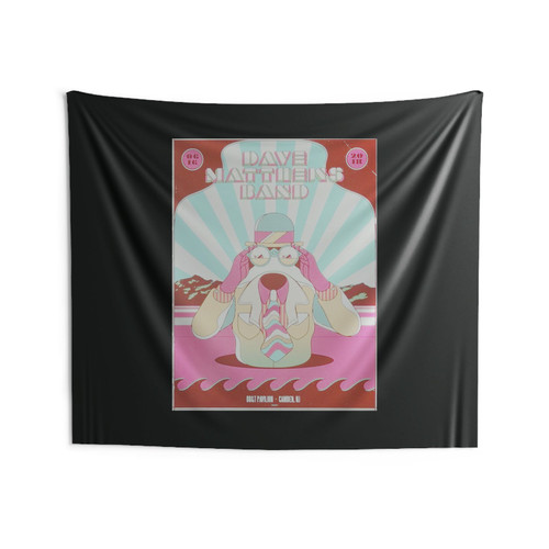 2018 Dave Matthews Band Camden Ii Silkscreen Wall Tapestries