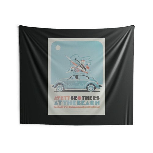 2018 The Avett Brothers Mexico Silkscreen Concert Poster Wall Tapestries