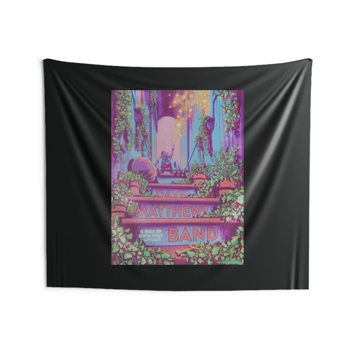 2019 Dave Matthews Band London Ii Silkscreen Wall Tapestries