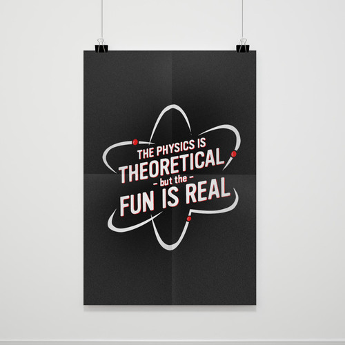 Physics Is Fun Poster