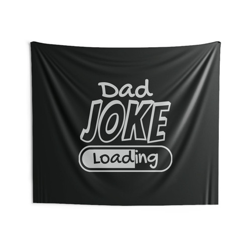 Dad Joke Loading Wall Tapestries