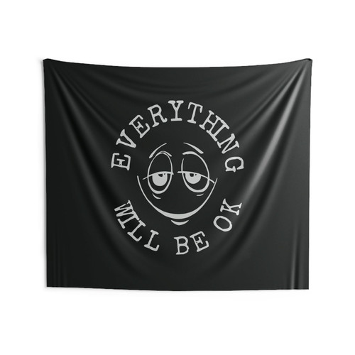 Everything Will Be Ok Ev Wall Tapestries