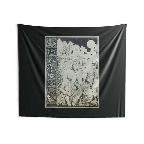 2019 The Avett Brothers Richmond Keyline Variant Concert Poster Wall Tapestries