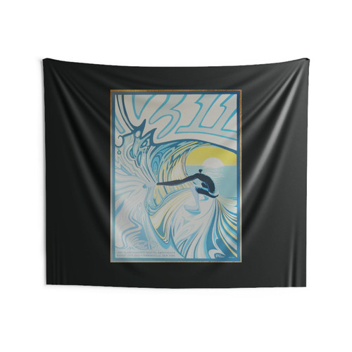2021 311 Farmingville Silkscreen Concert Poster Wall Tapestries