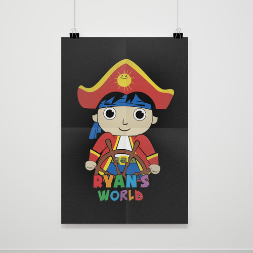 Ryan World Toy Review Pirate Poster