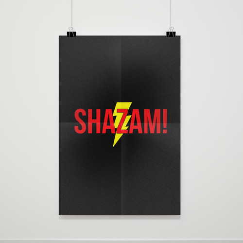 Shazam Logo Poster