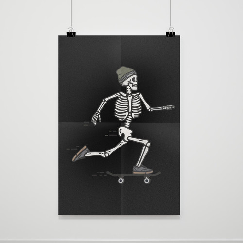 Skateboarder Poster Skateboarder Poster