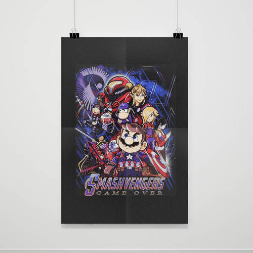 Smashvengers Game Over Poster