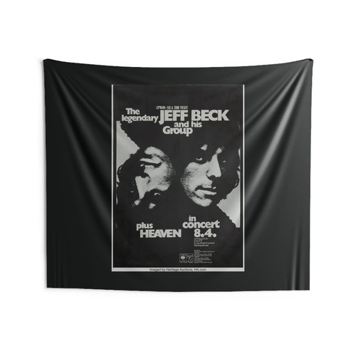 Jeff Beck Group Frankfort Germany Concert Wall Tapestries