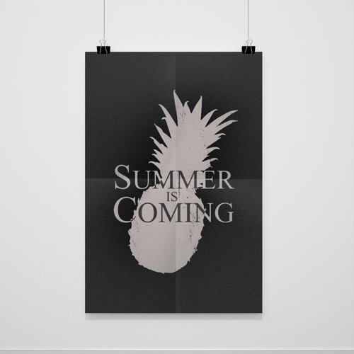 Summer Is Coming Game Of Thrones Poster