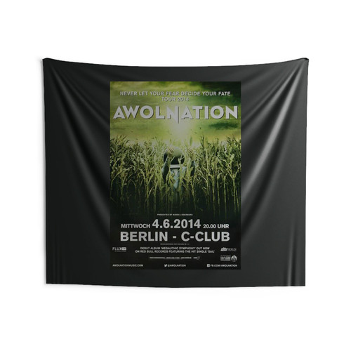 Awolnation Megalithic Symphony Berlin 2014 Wall Tapestries Awolnation Megalithic Symphony Berlin 2014 Wall Tapestries