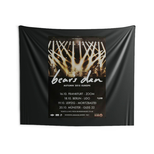 Bears Den Autumn Tour 2015 Wall Tapestries Bears Den Autumn Tour 2015 Wall Tapestries