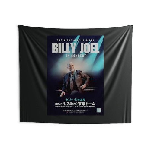 Billy Joel In Concert Tokyo Dome Wall Tapestries Billy Joel In Concert Tokyo Dome Wall Tapestries