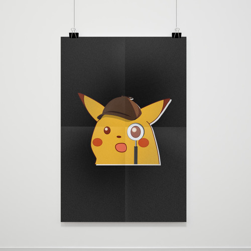 Surprised Pikachu Parody Dank Memes Poster
