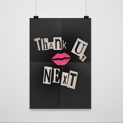 Thank You Next Poster Thank You Next Poster