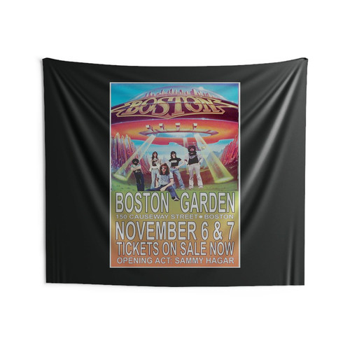 Boston Replica Boston Garden 1978 Concert Poster Wall Tapestries Boston Replica Boston Garden 1978 Concert Poster Wall Tapestries