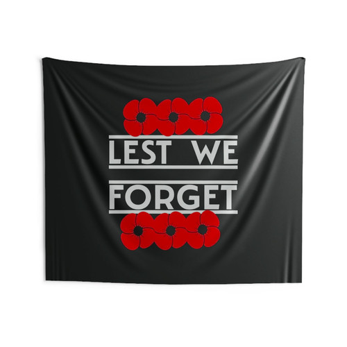 Remembrance Day Lest We Forget Wall Tapestries Remembrance Day Lest We Forget Wall Tapestries