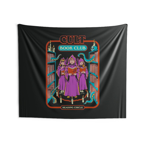 Steven Rhodes Cult Book Club Wall Tapestries Steven Rhodes Cult Book Club Wall Tapestries