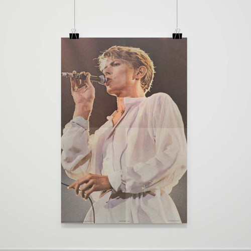 David Bowie Live 1981 Poster