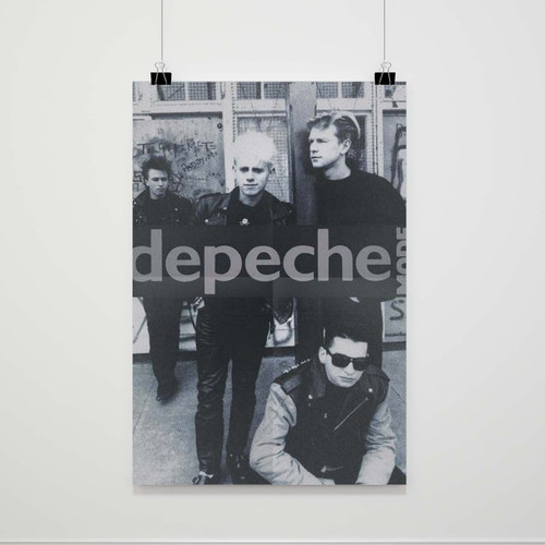 Depeche Mode Band Poster