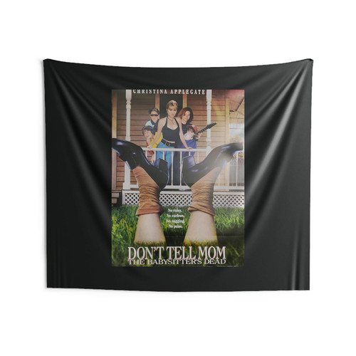 Don't Tell Mom The Babysitter's Dead - 1991 Movie Poster Original Wall Tapestries