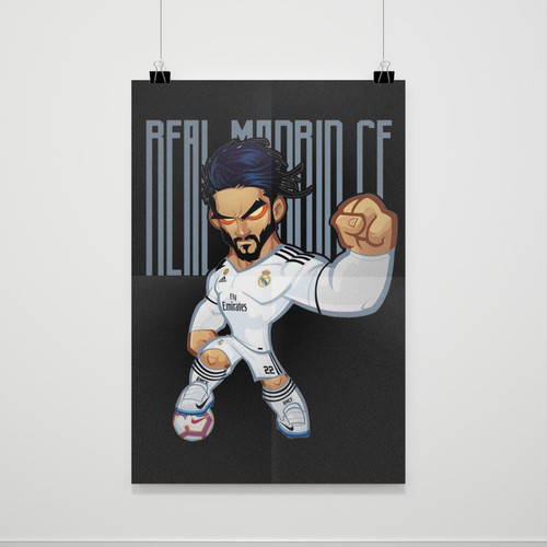 Isco Real Madrid Poster