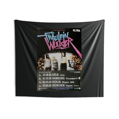 Fraulein Wunder Wir Sind Neu Tour 2008 Wall Tapestries
