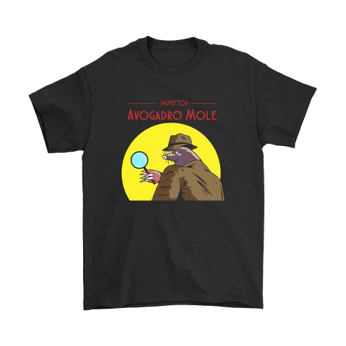 Inspector Avogadro Mole Man's T-Shirt Tee