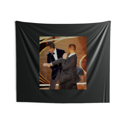 Will Smith Slaps Chris Rock Oscars 2022 Wall Tapestries