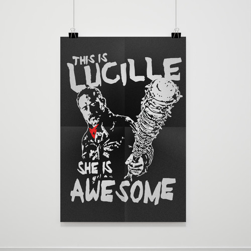 This Is Lucille She Is Awesome Poster