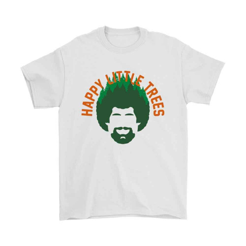 Happy Little Trees Man's T-Shirt Tee