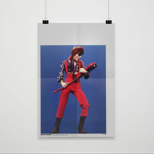 David Bowie Holland 1974 Poster