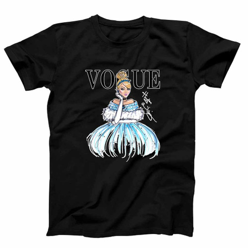 Disney Princess Cinderella Vogue Art Man's T-Shirt Tee