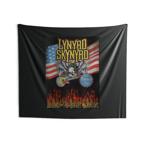 Lynyrd Skynyrd 2018 Last Of The Survivors Farewell Tour Wall Tapestries Lynyrd Skynyrd 2018 Last Of The Survivors Farewell Tour Wall Tapestries