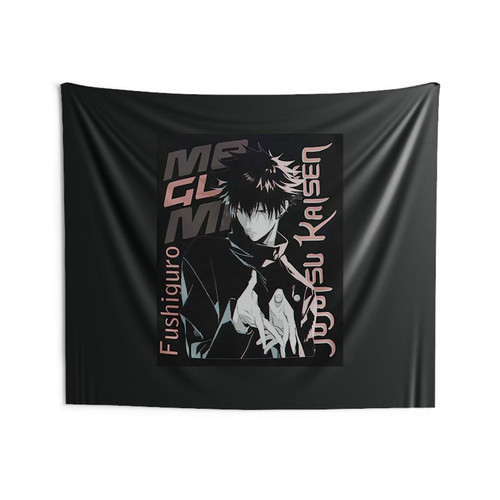 Megumi Fushiguro Jujutsu Kaisen Megumi And Toji Fushiguro Wall Tapestries