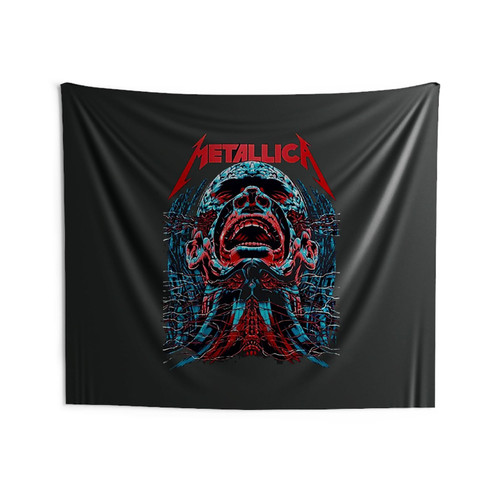 Metallica Retro Rock Band Wall Tapestries