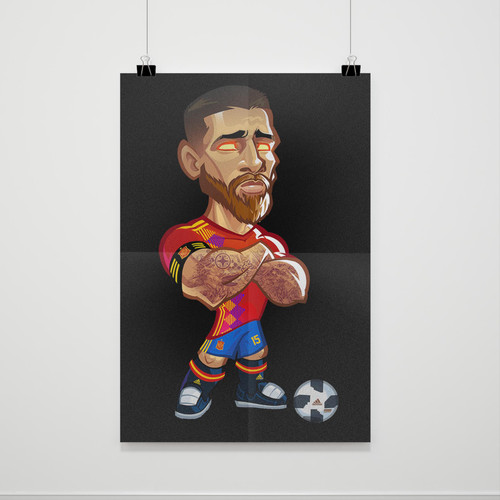 Sergio Ramos Poster