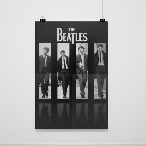 The Beatles Walk Pose Poster