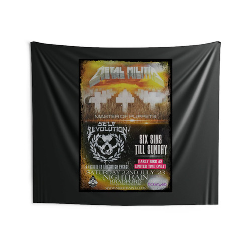 Metallica Tribute Wall Tapestries
