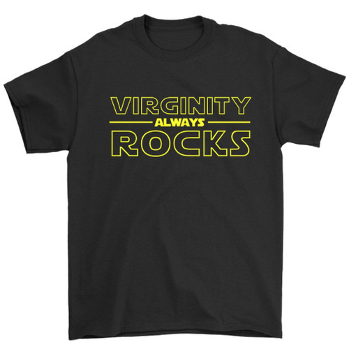 Virginity Always Rocks Man's T-Shirt Tee