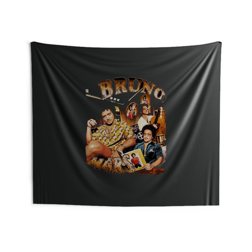 Bruno Mars Vintage Band Wall Tapestries Bruno Mars Vintage Band Wall Tapestries