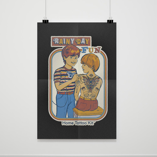 Rainy Day Fun Slim Poster