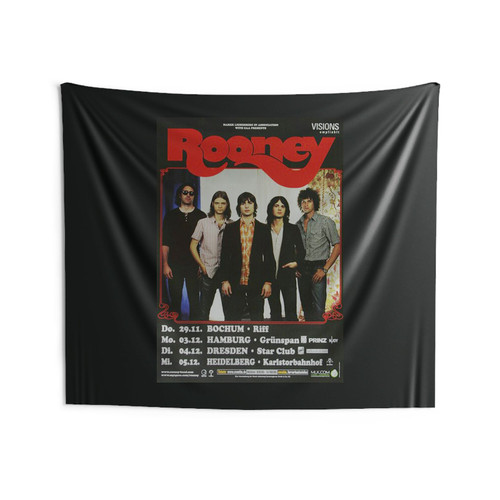 Rooney Calling The World Tour 2007Rooney Calling The World Tour 2007 Wall Tapestries