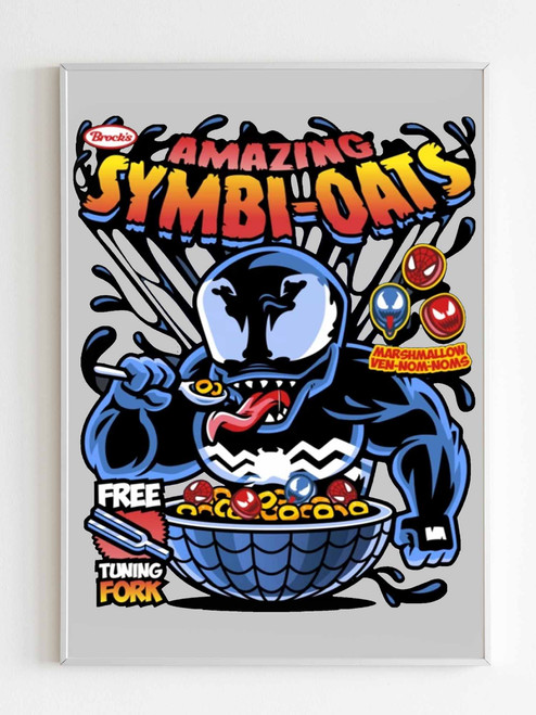 Venom The Symbi Oats Poster Venom The Symbi Oats Poster