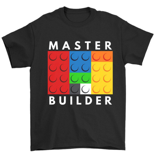 Master Builder Lego Man's T-Shirt Tee